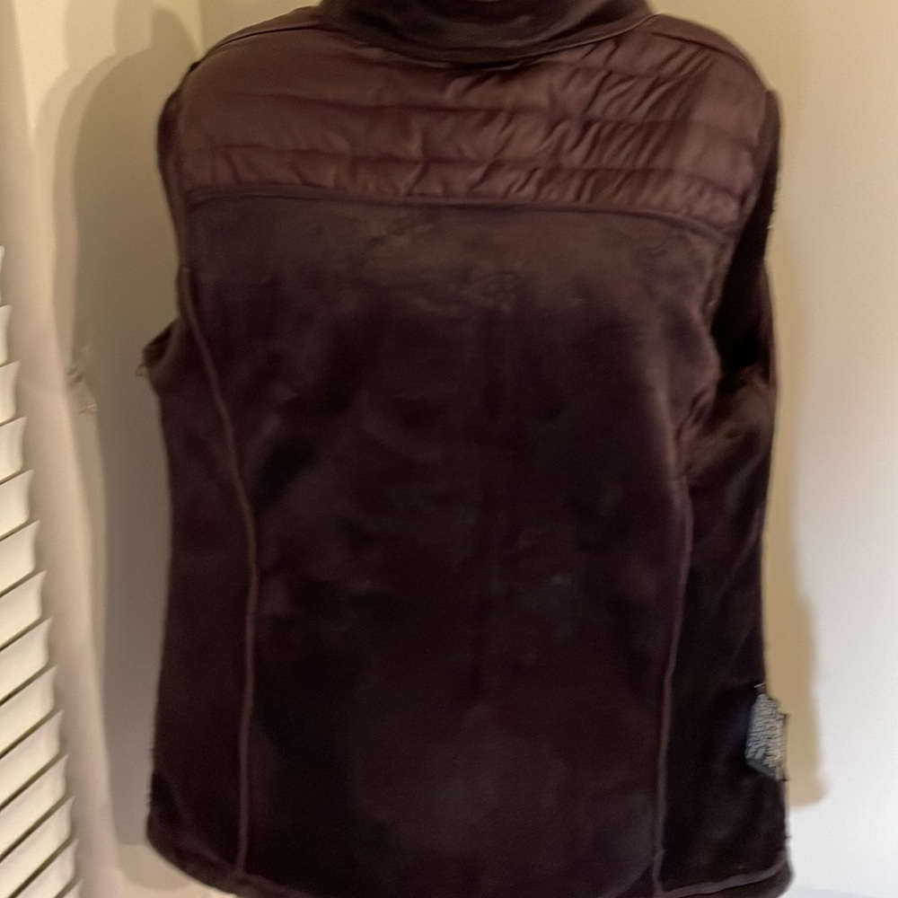 32 Degrees Heat Faux Fur Puffer Lightweight Jacket Size Large - Picture 6 of 8
